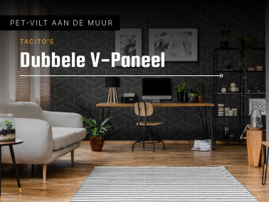 Dubbele V Wandpaneel  